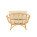 Eetkamerstoel Naturel Rotan 98 cm 98x98x70 cm-Kussens-J-Line
