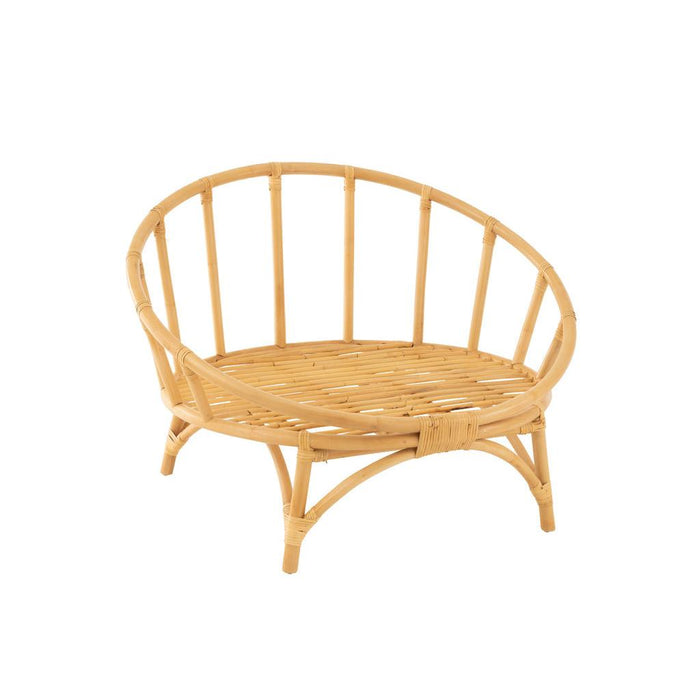 Eetkamerstoel Naturel Rotan 98 cm-Eetkamerstoelen-J-Line