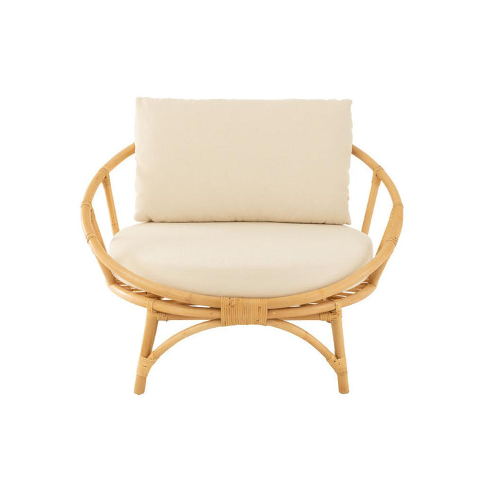 Eetkamerstoel Naturel Rotan 98 cm-Eetkamerstoelen-J-Line