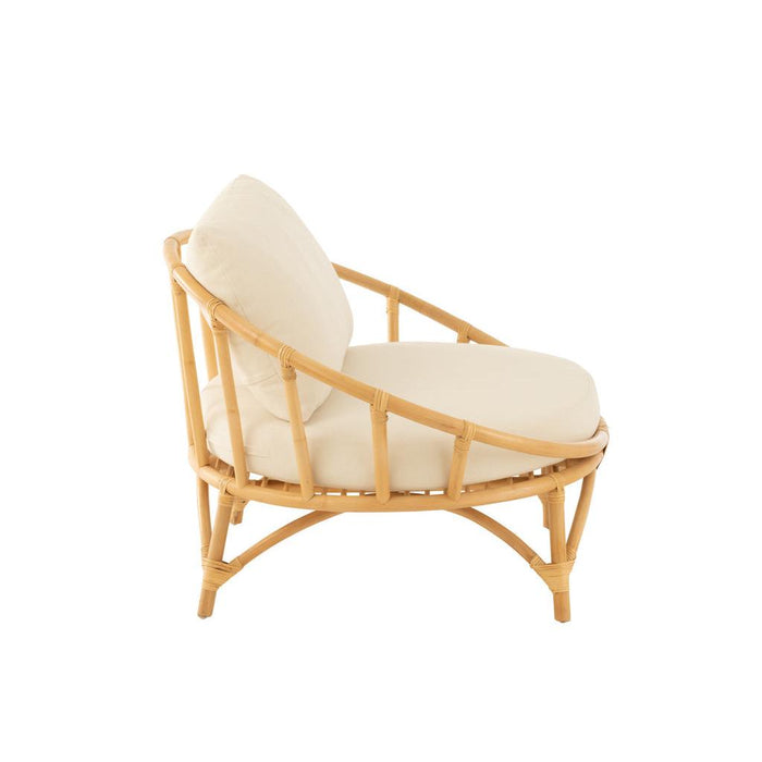 Eetkamerstoel Naturel Rotan 98 cm-Eetkamerstoelen-J-Line