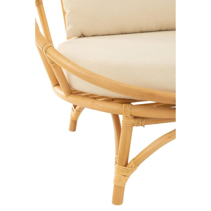 Eetkamerstoel Naturel Rotan 98 cm-Eetkamerstoelen-J-Line
