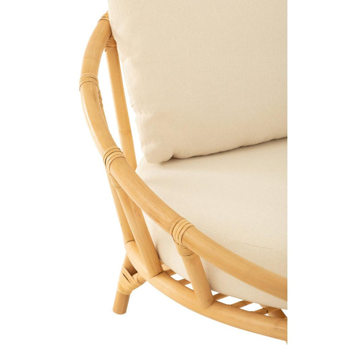 Eetkamerstoel Naturel Rotan 98 cm-Eetkamerstoelen-J-Line