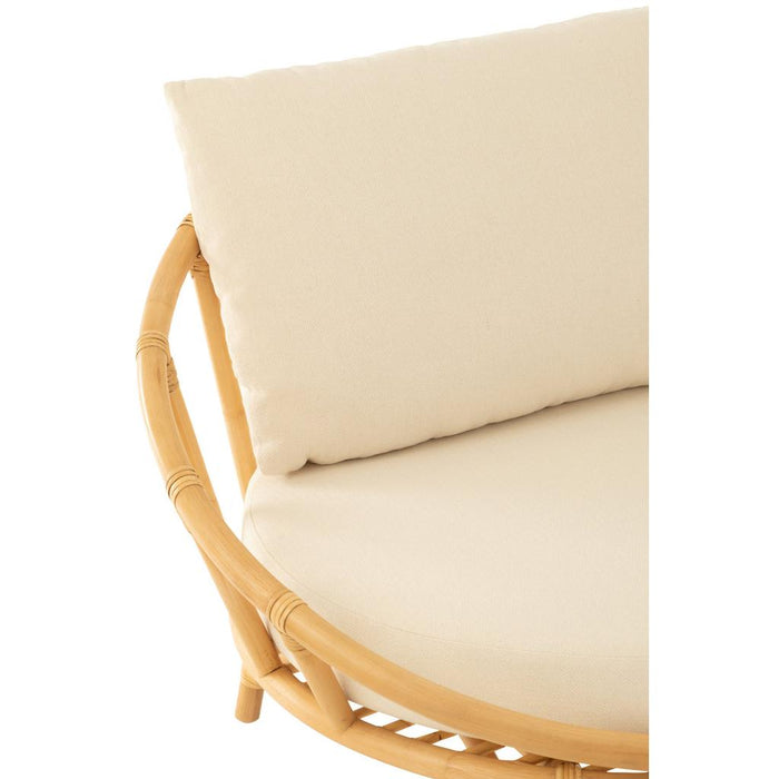 Eetkamerstoel Naturel Rotan 98 cm-Eetkamerstoelen-J-Line
