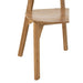 Eetkamerstoel Naturel Teakhout 40 cm-Eetkamerstoelen-J-Line