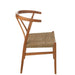 Eetkamerstoel Naturel Teakhout 53 cm-Eetkamerstoelen-J-Line