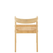 Eetkamerstoel Naturel Teakhout 55 cm 55x55x71 cm-Eetkamerstoelen-J-Line