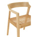 Eetkamerstoel Naturel Teakhout 55 cm-Eetkamerstoelen-J-Line