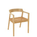 Eetkamerstoel Naturel Teakhout 55 cm-Eetkamerstoelen-J-Line