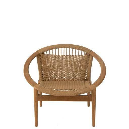 Eetkamerstoel Naturel Teakhout Rond 90 cm-Eetkamerstoelen-J-Line