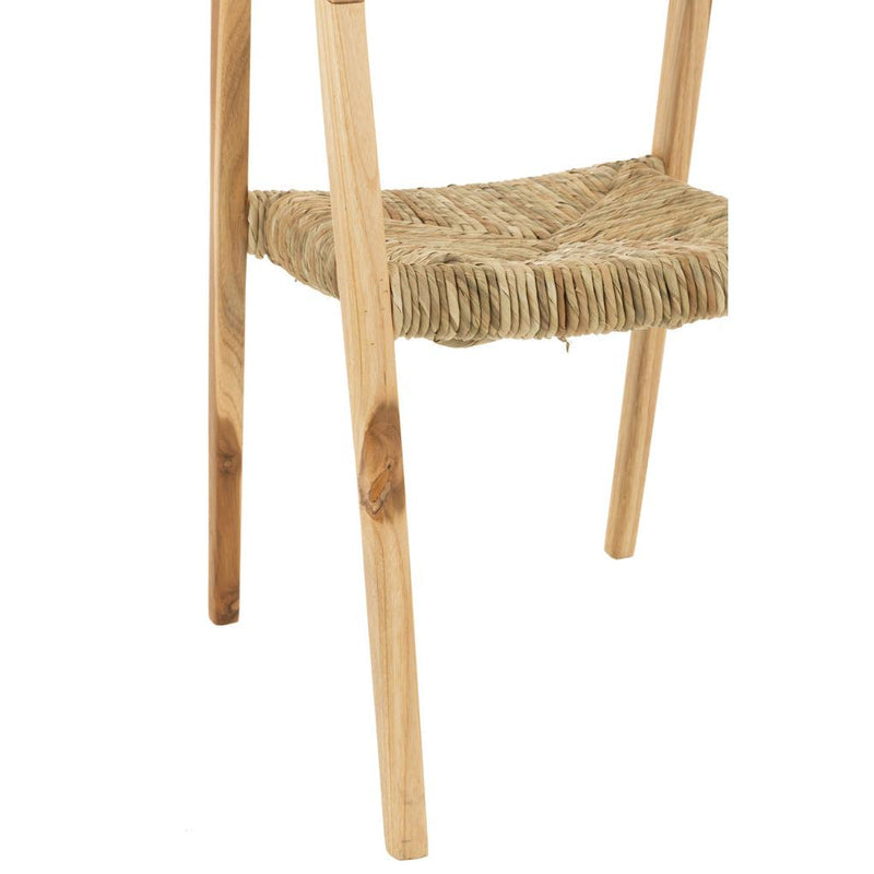 Eetkamerstoel Naturel Zeegras 53 cm 53x60.5x74 cm-Eetkamerstoelen-J-Line