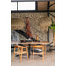 Eetkamerstoel Naturel Zeegras 53 cm-Eetkamerstoelen-J-Line