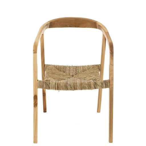 Eetkamerstoel Naturel Zeegras 53 cm-Eetkamerstoelen-J-Line