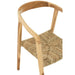 Eetkamerstoel Naturel Zeegras 53 cm-Eetkamerstoelen-J-Line