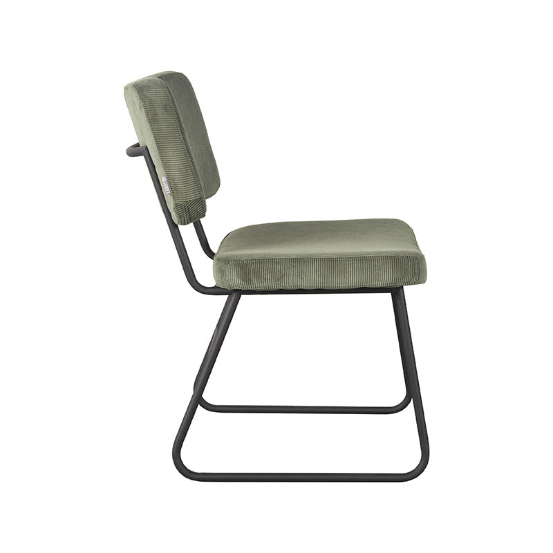 Eetkamerstoel Noah Forest Ribcord 47x61x85 cm-Eetkamerstoelen-LABEL51