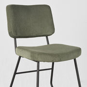 Eetkamerstoel Noah Forest Ribcord 47x61x85 cm-Eetkamerstoelen-LABEL51