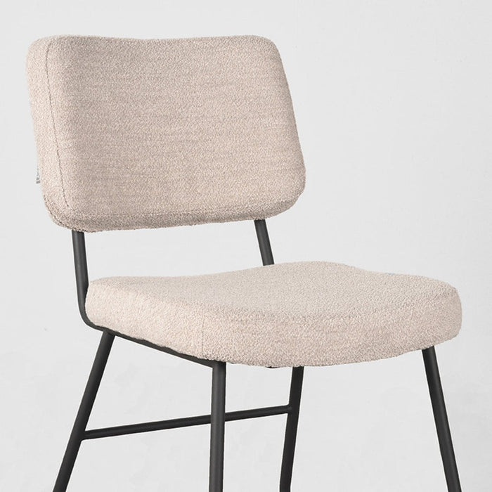 Eetkamerstoel Noah - Naturel - Boucle-Eetkamerstoelen-LABEL51