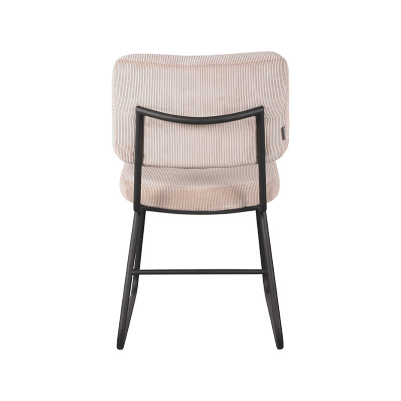 Eetkamerstoel Noah Naturel Ribcord 47x61x85 cm-Eetkamerstoelen-LABEL51