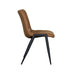 Eetkamerstoel Noor - Cognac - Micro Suede-Eetkamerstoelen-LABEL51