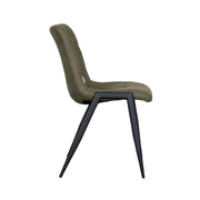 Eetkamerstoel Noor Moss Micro Suede 51x41x84 cm-Eetkamerstoelen-LABEL51