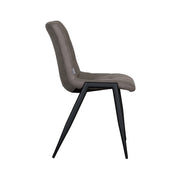 Eetkamerstoel Noor Taupe Micro Suede 51x41x84 cm-Eetkamerstoelen-LABEL51