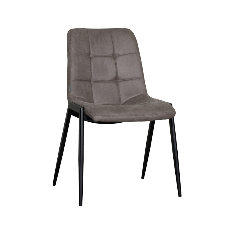 Eetkamerstoel Noor Taupe Micro Suede 51x41x84 cm-Eetkamerstoelen-LABEL51