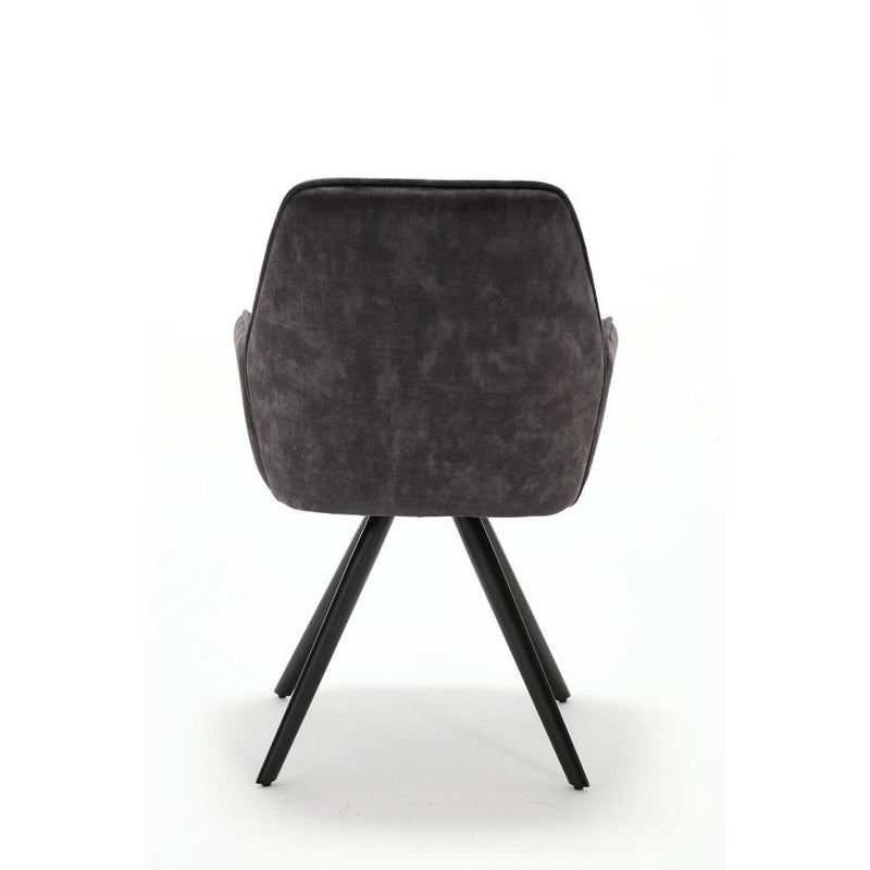 Eetkamerstoel Nova Antraciet 60x65x89 cm-Eetkamerstoelen-Starfurn