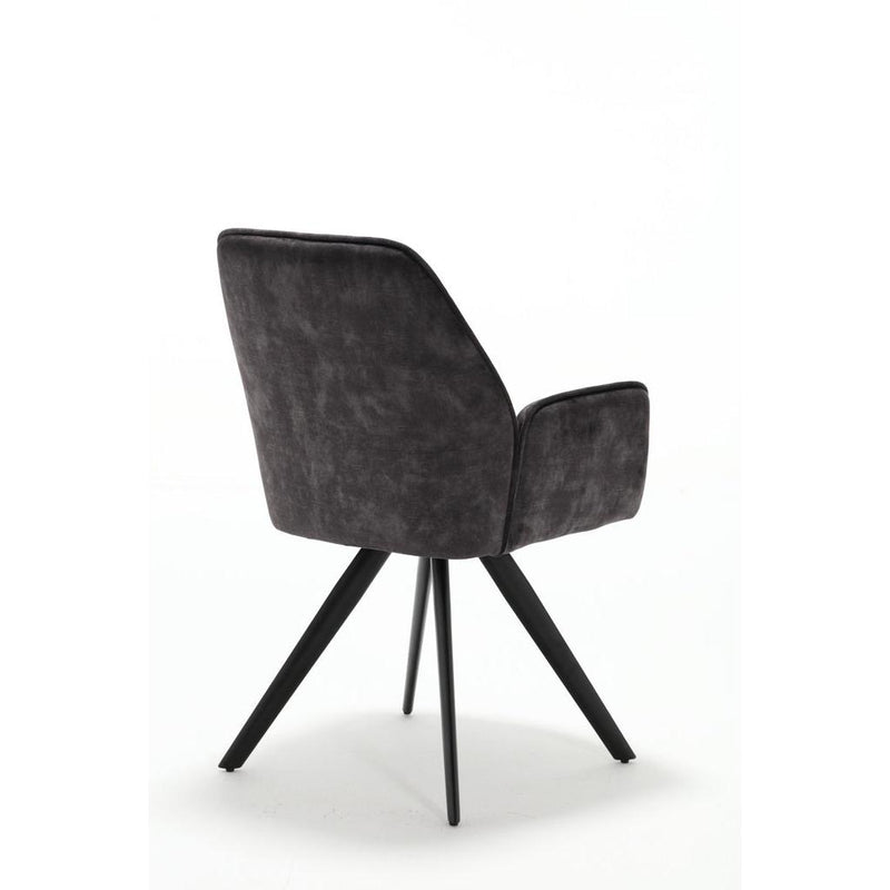 Eetkamerstoel Nova Antraciet 60x65x89 cm-Eetkamerstoelen-Starfurn