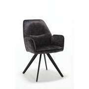 Eetkamerstoel Nova Antraciet 60x65x89 cm-Eetkamerstoelen-Starfurn