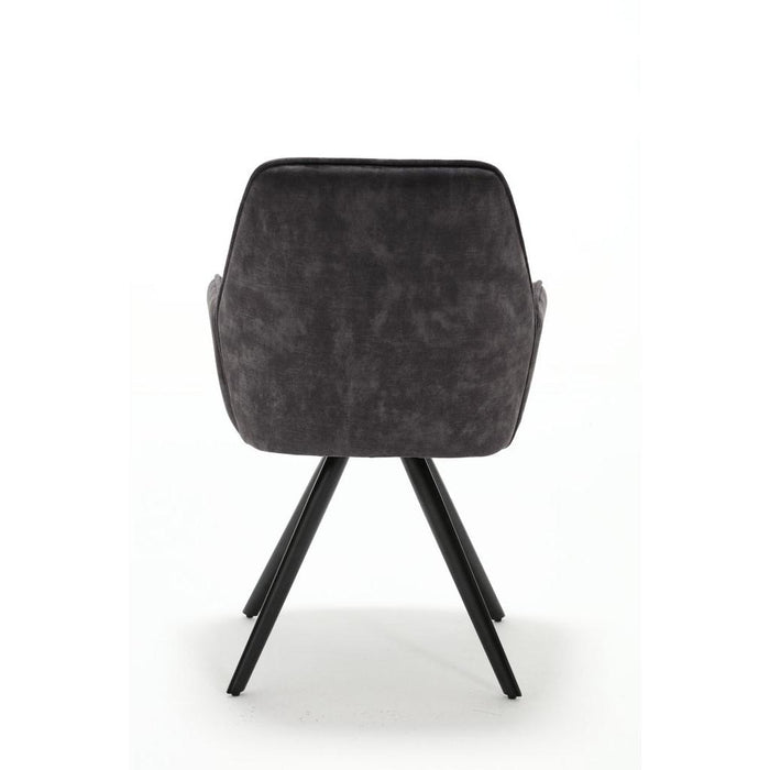 Eetkamerstoel Nova - Antraciet-Eetkamerstoelen-Starfurn