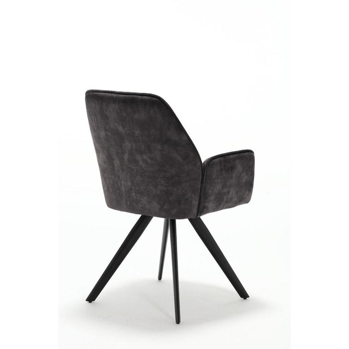 Eetkamerstoel Nova - Antraciet-Eetkamerstoelen-Starfurn