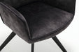Eetkamerstoel Nova | Antraciet-Eetkamerstoelen-Starfurn