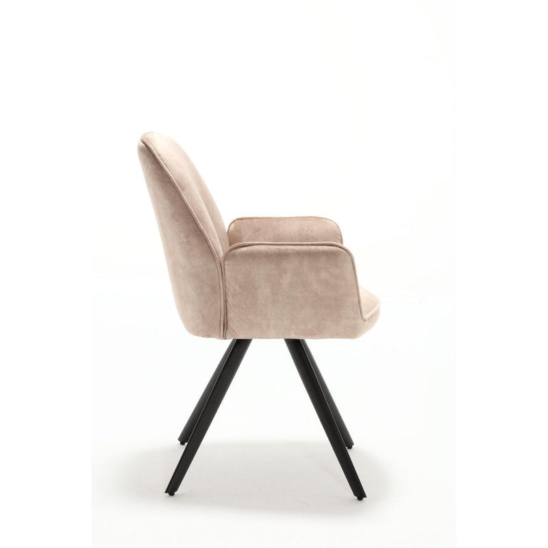 Eetkamerstoel Nova Beige 60x65x89 cm-Eetkamerstoelen-Starfurn