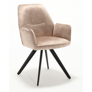 Eetkamerstoel Nova Beige 60x65x89 cm-Eetkamerstoelen-Starfurn