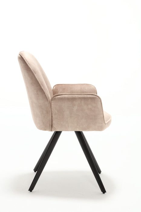 Eetkamerstoel Nova | Beige-Eetkamerstoelen-Starfurn