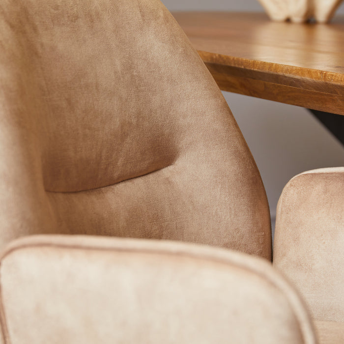 Eetkamerstoel Nova | Beige-Eetkamerstoelen-Starfurn