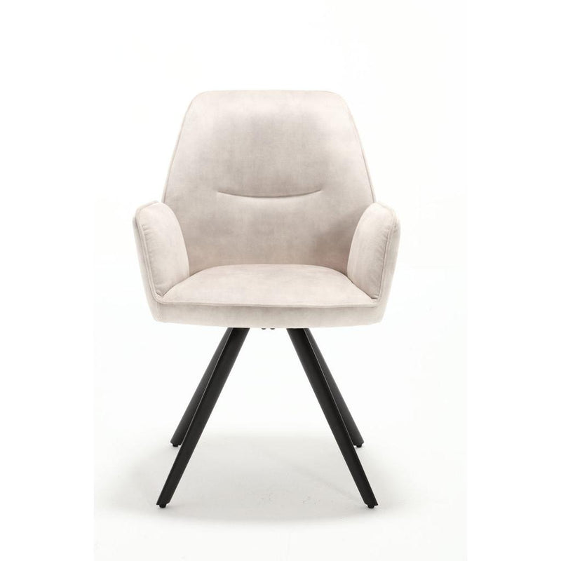 Eetkamerstoel Nova Champagne 60x65x89 cm-Eetkamerstoelen-Starfurn
