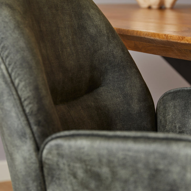 Eetkamerstoel Nova Hunter Groen 60x65x89 cm-Eetkamerstoelen-Starfurn