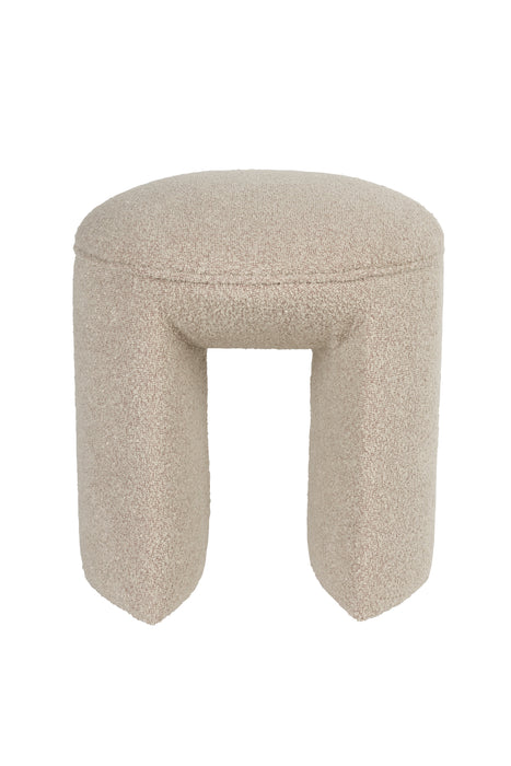 Eetkamerstoel Noxx Polyester Beige Ø42x46 cm-Eetkamerstoelen-Creating Home