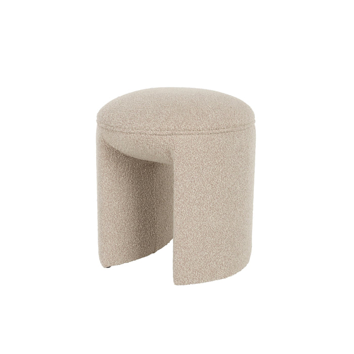 Eetkamerstoel Noxx Polyester Beige Ø42x46 cm-Eetkamerstoelen-Creating Home