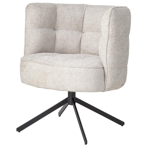 Eetkamerstoel Odin Polyester Crème-Eetkamerstoelen-PTMD