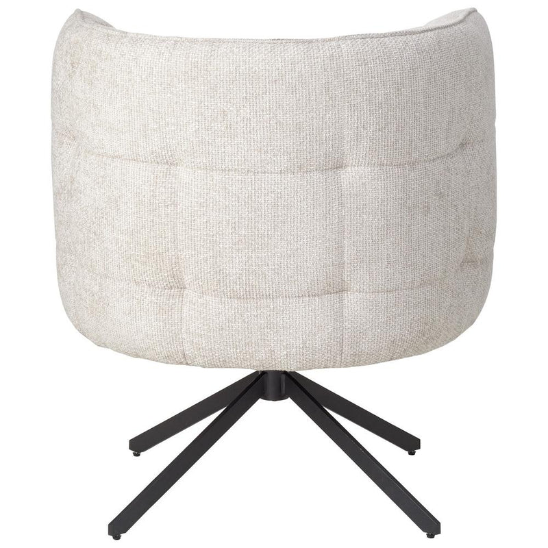 Eetkamerstoel Odin Polyester Crème-Eetkamerstoelen-PTMD