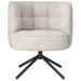 Eetkamerstoel Odin Polyester Crème-Eetkamerstoelen-PTMD