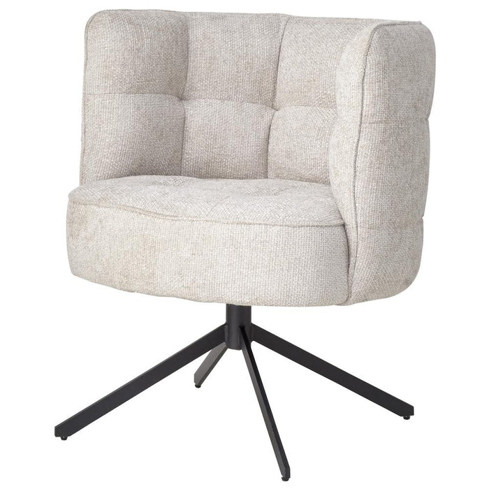 Eetkamerstoel Odin Polyester Crème-PTMD