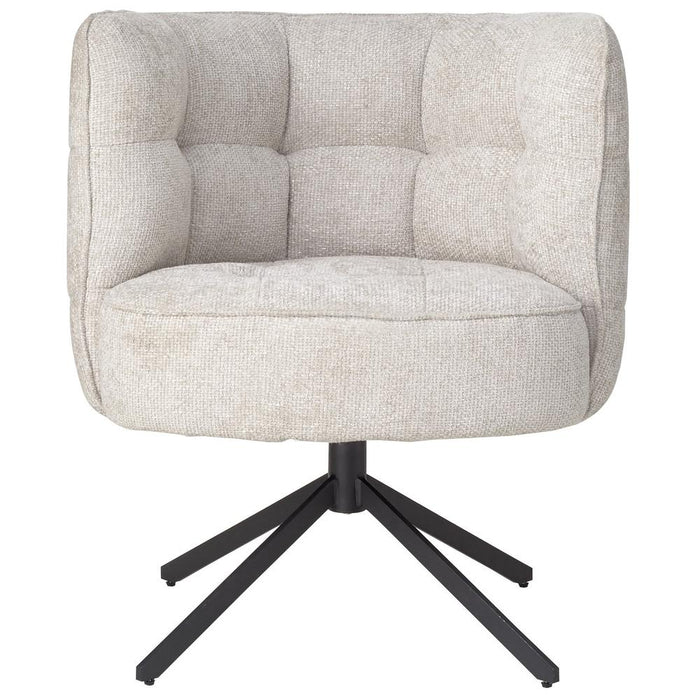 Eetkamerstoel Odin Polyester Crème-PTMD
