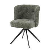 Eetkamerstoel Odin Polyester Groen-Eetkamerstoelen-PTMD
