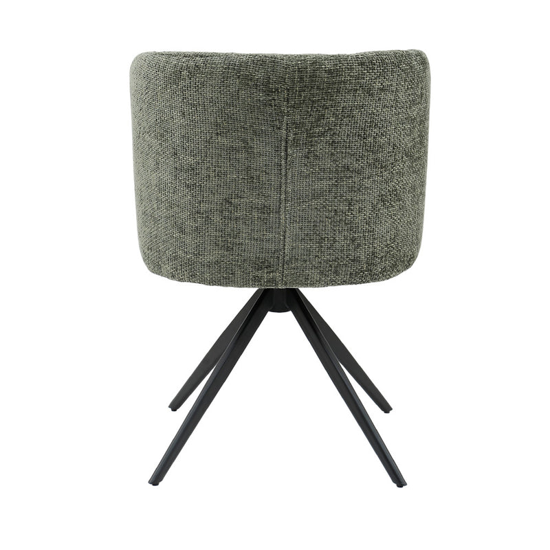 Eetkamerstoel Odin Polyester Groen-Eetkamerstoelen-PTMD