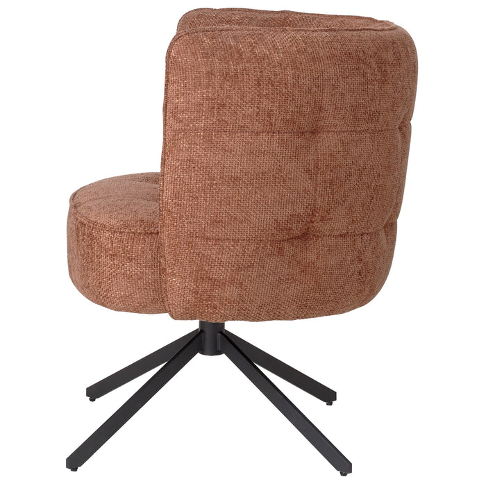 Eetkamerstoel Odin Polyester Rood-Eetkamerstoelen-PTMD
