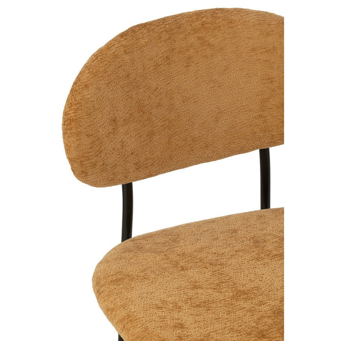 Eetkamerstoel Oker Metaal 55 cm-Eetkamerstoelen-J-Line