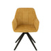Eetkamerstoel Oker Sponge 56 cm 56.5x58x85 cm-Eetkamerstoelen-J-Line