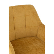 Eetkamerstoel Oker Sponge 56 cm 56.5x58x85 cm-Eetkamerstoelen-J-Line